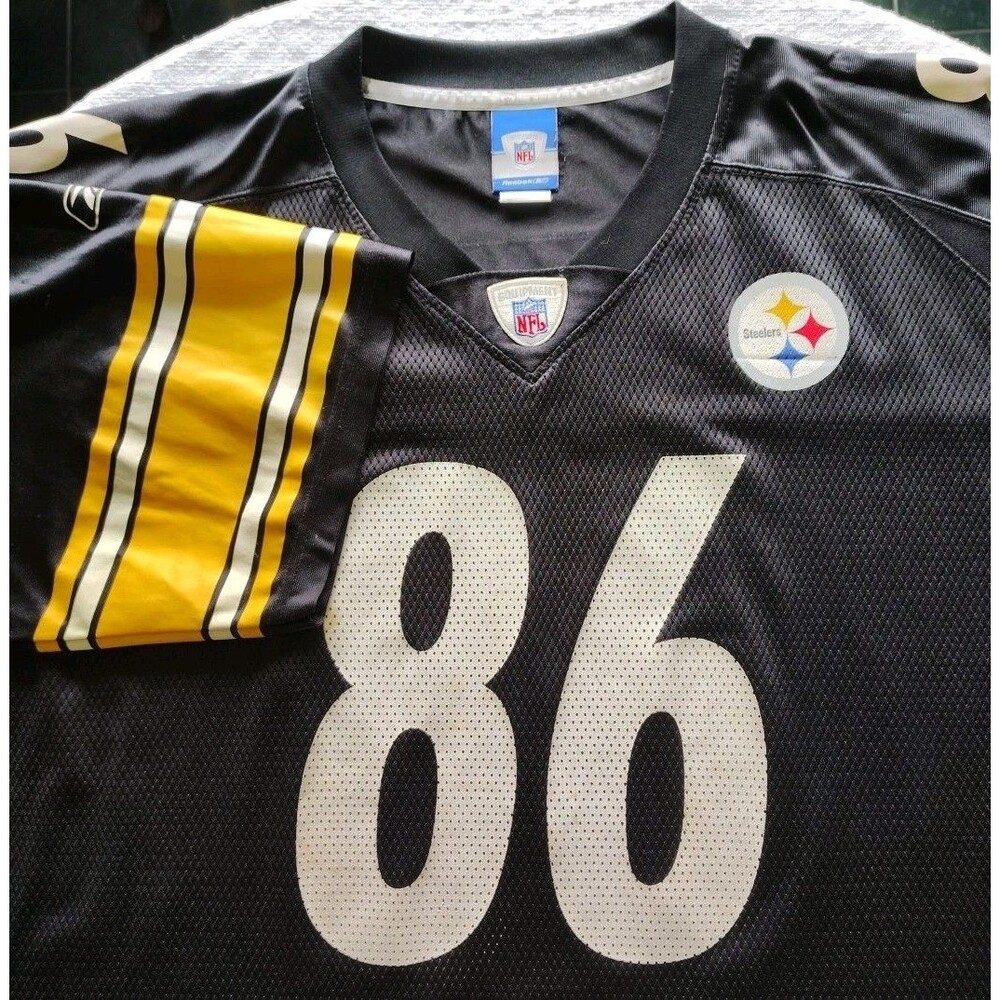 NFL Pittsburgh Steelers 6XL  AUTHENTIC Hines Ward #86 REEBOK Jersey